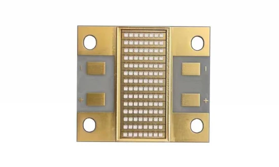 Chip LED COB de alta potencia de 28W/Cm2 Chipset de 480W 365nm Luz 375nm Lámpara 385nm Bombilla 395nm Tablero 405nm PCB UVA Array Módulo LED UV para impresora Curado con lente enfocada