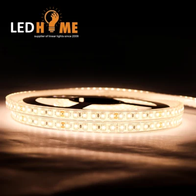 Popular 12/ 24V 8mm Tira de luz SMD3014 2700-7000K Tira de LED flexible Waterpro de tira de barra de luz LED