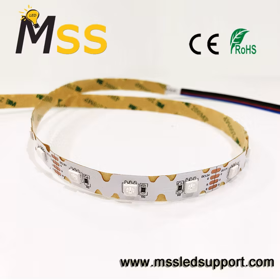 Split Neon Smart RGB Chasing Neon Strip 84 LEDs/M para letra de canal