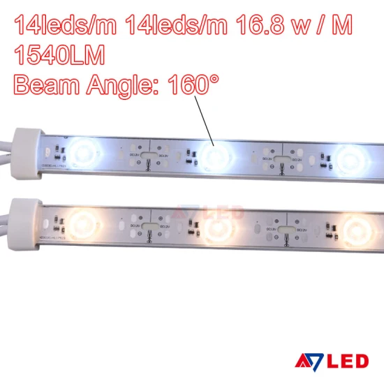 Barra rígida impermeable IP67 DC12V 24V LED utilizada para caja de luz trasera