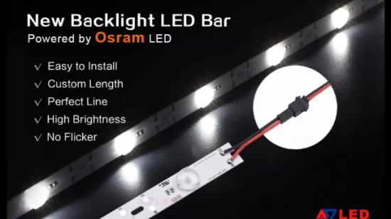 Tira de retroiluminación LED Barra de tiras LED de luz IP20 para caja de luz